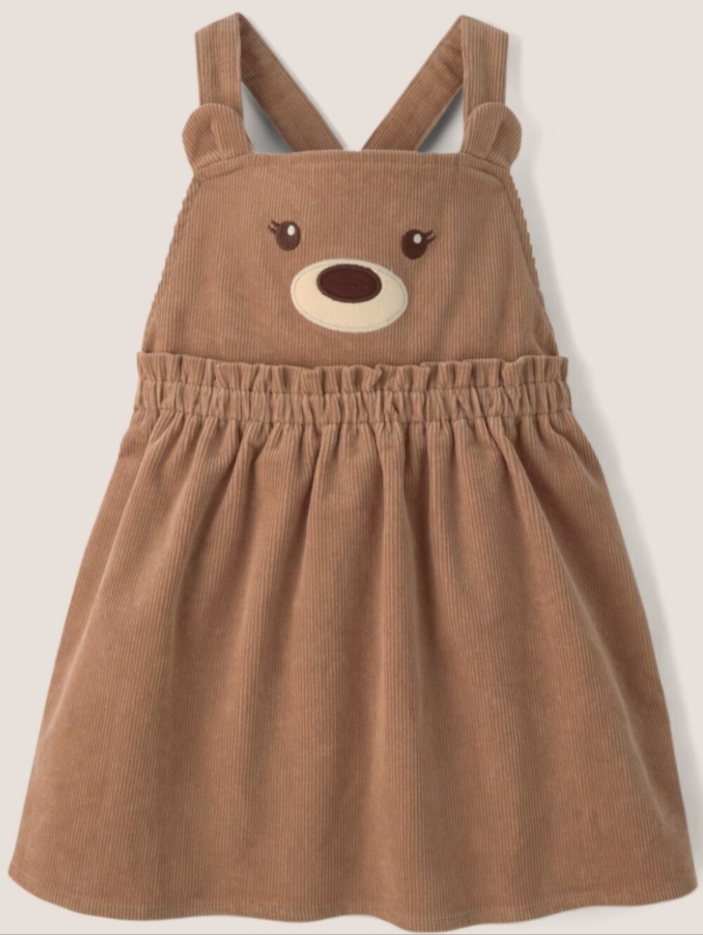 Gymboree Bear Corduroy Jumper - First Frost - brown Size 6